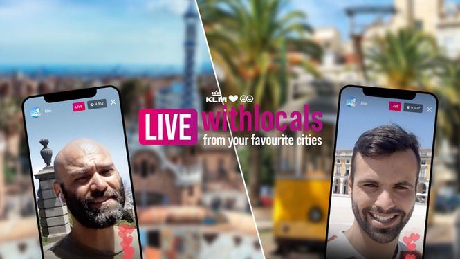 KLM y Withlocals organizan un tour virtual en directo con un guía local