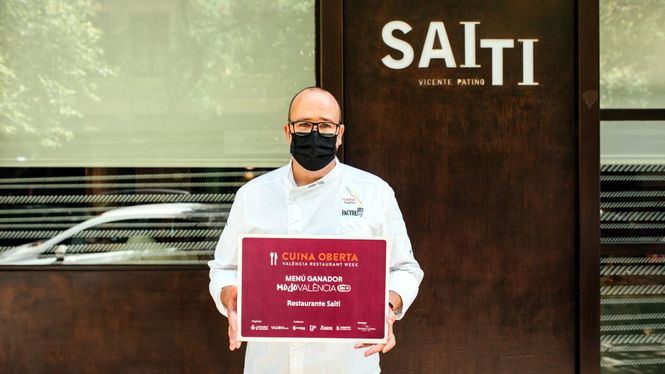 El restaurante Saiti recibe el premio al mejor menú Modo Valencia On