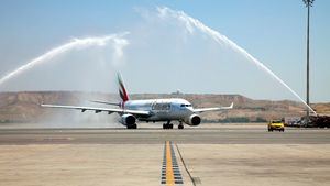 Emirates celebra 10 años de operaciones en España
