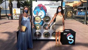 La exposición, La pandilla salada, descubriendo el Mar Menor, recorrerá las playas de Cartagena