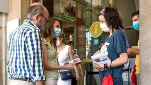 Levy visita el Centro de Turismo para conocer los protocolos de atención al visitante