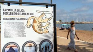 La exposición interactiva La Pandilla Salada, descubriendo el Mar Menor, llega a Mar de Cristal