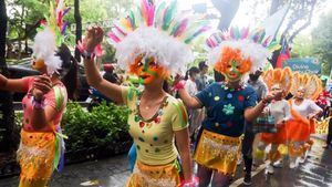 El Festival de las sonrisas de Filipinas se celebró en las calles de Taipéi