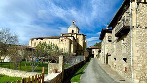 El pequeño pueblo de Valpuesta, Burgos, cuna del castellano