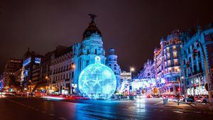 Paseo benéfico por Madrid en Navidad