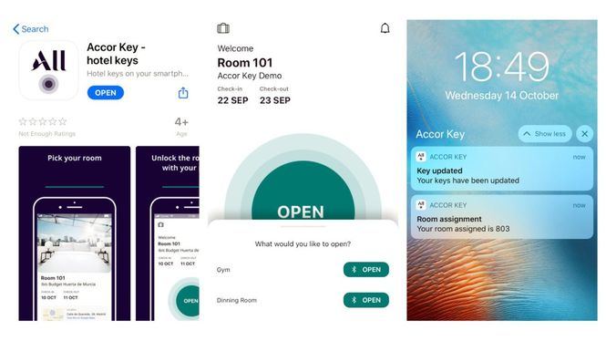 Accor Key, una solución de llave digital de la cadena hotelera Accor