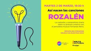 Ámbito Cultural: Oteiza, Rozalén, Nacho Ares y Teatro en Femenino para abrir marzo