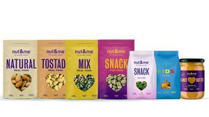 Los snacks saludables de NUT&amp;ME disponibles online