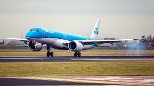 El primer Embraer 195-E2 llega a la flota de KLM Cityhopper