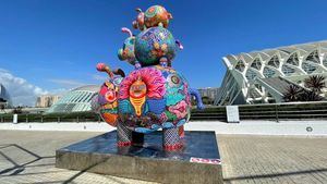 El artista taiwanés Hung Yi exhibe en la Ciudad de las Artes y las Ciencias de Valencia