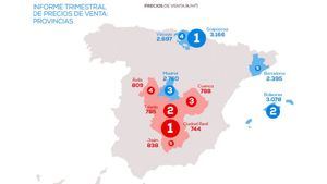 Madrid la tercera región que más sube el precio de la vivienda en el primer trimestre del año