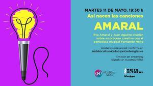 Poesía con Alfonso Armada, música con Amaral y cine con Marta Robles en Ámbito Cultural