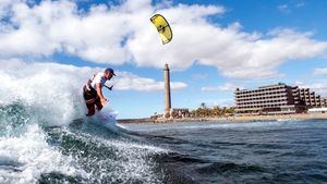 Kitesurf  en Maspalomas