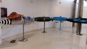 La exposición Peral S-15 ahora en el Centro Cultural Ramón Alonso Luzzy de Cartagena