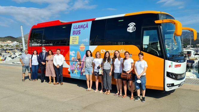 Un nuevo autobús conectará el núcleo urbano de Llansa con las playas del municipio