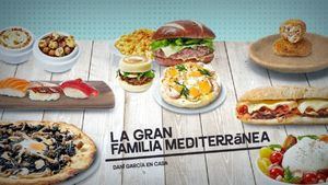 Menús exclusivos de la Gran Familia Mediterránea disponibles en Glovo
