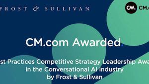 La plataforma de comunicación CM.com recibe el premio de Frost &amp; Sullivan