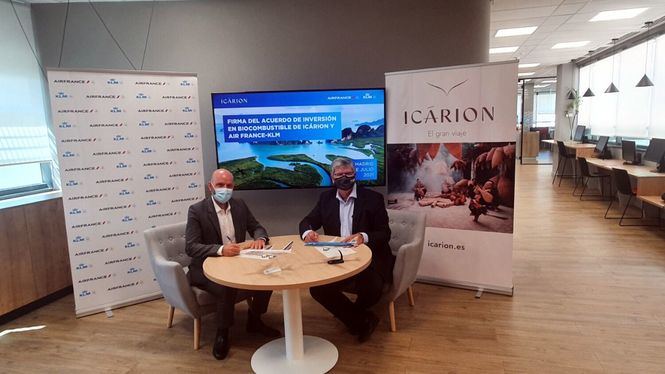 Icárion, el primer operador que se incorpora al programa SAF de Air France-KLM