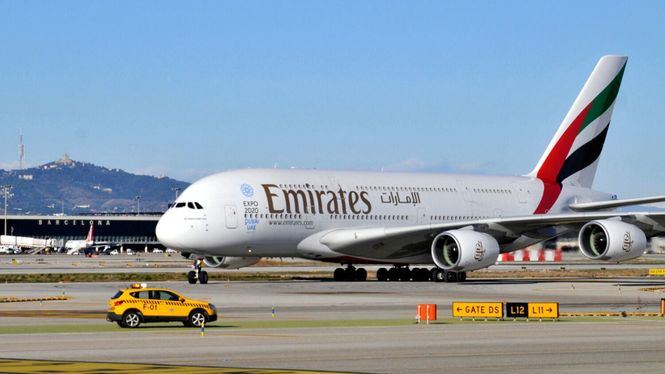 Emirates ha recorrido en 11 años más de 120 millones de kilómetros en sus rutas españolas