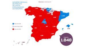 Madrid es la región que más sube el precio de la vivienda