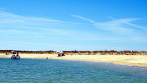 Un paraíso sin gente; las tranquilas playas del Algarve