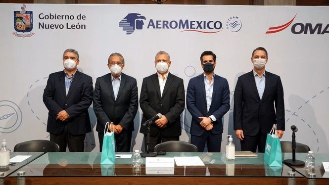 Nueva ruta directa a Madrid de Aeroméxico desde Monterrey