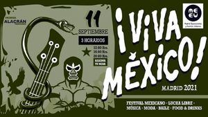 ¡Viva México! en Madrid el 11 de septiembre