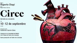 Circe, en versión concierto, se presenta en el Teatro de la Zarzuela