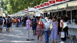 Primer fin de semana de la Feria del Libro de Madrid