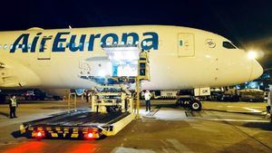 Air Europa transporta más de 25 toneladas de vacunas Covid a Colombia