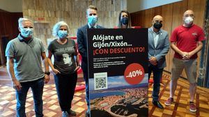 Gijón lanza una campaña promocional en alojamientos