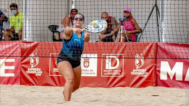 El torneo Sand Series ITF Beachtennis Gran Canaria reúne a la elite del tenis