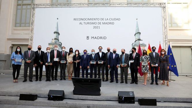 El Ayuntamiento de Madrid premia a Iberia por su trayectoria