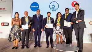 Ganadores de la competición Hospitality Challenge lanzada por la OMT y Sommet Education