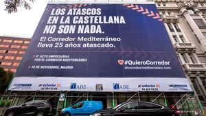 Empresarios de toda España denuncian en Madrid los retrasos del Corredor Mediterráneo