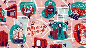 Mapa Cultural Ilustrado del Madrid de Berlanga en su centenario