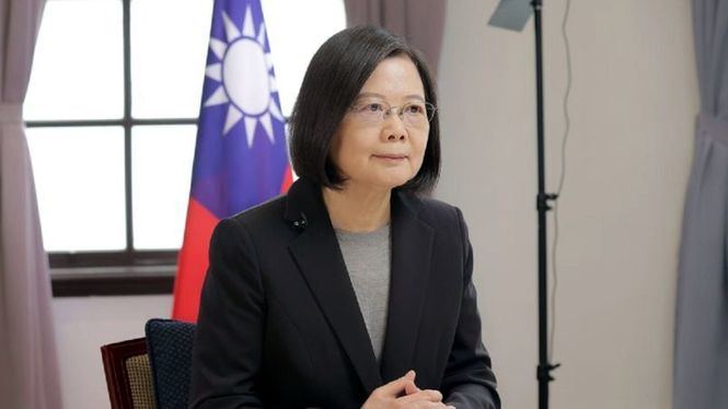 La presidenta de Taiwán reafirma compromiso de su país de cero emisiones para 2050