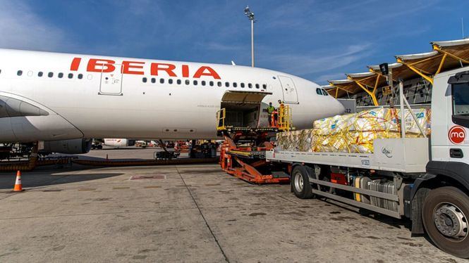 Iberia, con el apoyo de IAG Cargo, envía a Haití suministros humanitarios de UNICEF