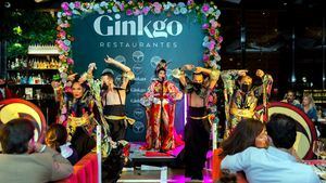 Ginkgo Shows by Grey Goose, cena con un show que juega con el flamenco y la música asiática