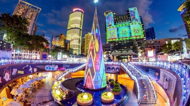 Christmasland: Taipéi se viste de Navidad