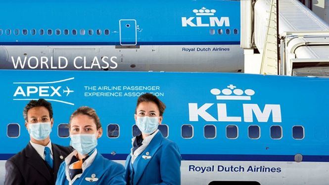 KLM recibe el premio World Class como mejor aerolínea de pasajeros