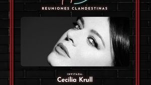 Esta semana en las Reuniones Clandestinas de Bar Natán, en Clamores, Cecilia Krull