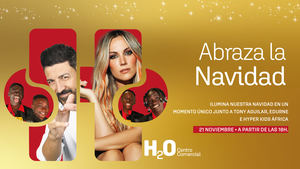 Gran Encendido de Luces en H2O con Edurne y Tony Aguilar