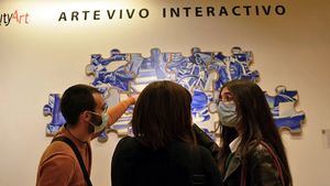 Exposición colectiva de arte interactivo promovida por Infinity Art y la UPV