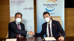 Renfe y PortAventura World firman un acuerdo para los próximos años