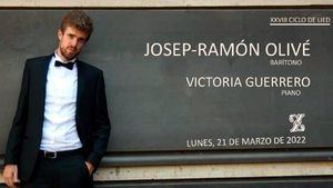 El joven barítono Josep-Ramon Olivé debuta en el ciclo de lied
