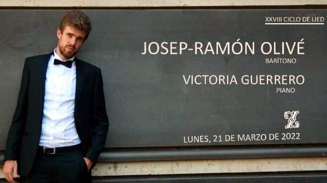 El joven barítono Josep-Ramon Olivé debuta en el ciclo de lied