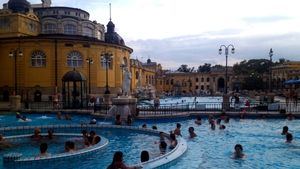 Balneario Széchenyi. Budapest