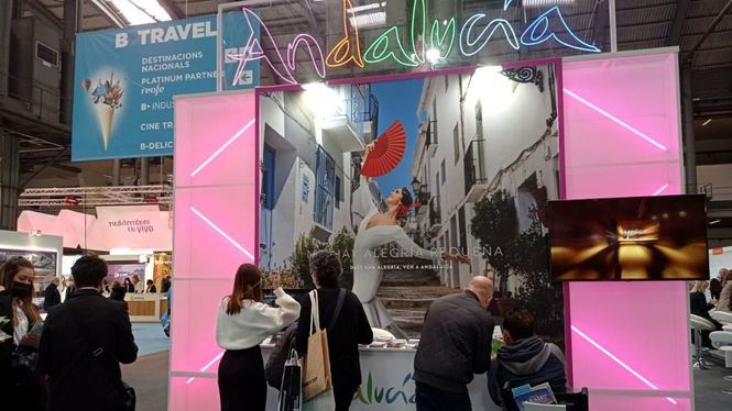 Promoción del destino Andalucía en la feria B-Travel de Barcelona