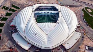 El estadio de futbol Al Janoub premiado por sus prácticas sostenibles